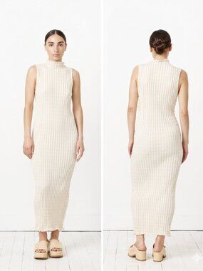 RUS Udon Dress in Chalk